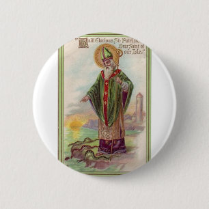 St. Patrick's Day 6 Cm Round Badge