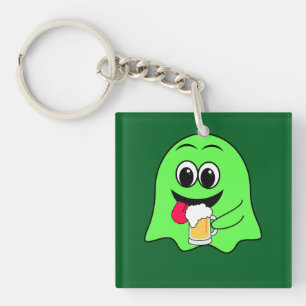 St. Patrick's Day Alcoholic Beverage and Beer Key Ring
