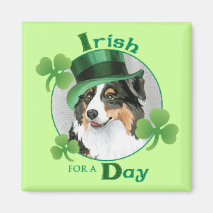 St. Patrick's Day Aussie Magnet