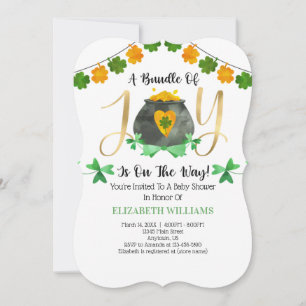 St. Patrick's Day Baby Shower Invitation