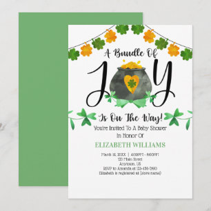 St. Patrick's Day Baby Shower Invitation