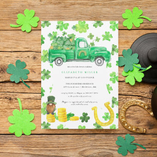 St. Patrick's Day Baby Shower Invitation