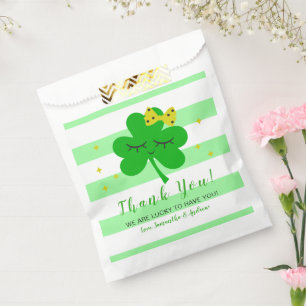 St Patrick's Day Baby Shower Thank You Favour Bags