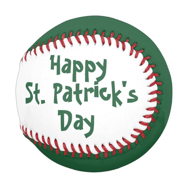 St. Patrick's Day baseball by dalDesignNZ (Back Left)