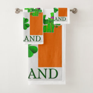 St. Patrick's Day Bathroom Towel Sets