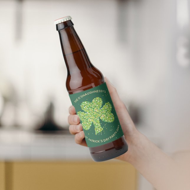 St. Patrick's Day Beer Bottle Labels - Customise (Creator Uploaded)