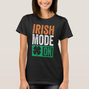 St Patrick's Day Beer Drinking Ireland Irish Mode  T-Shirt