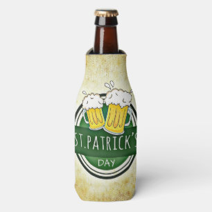 St. Patrick's Day Beer Mugs Bottle Cooler