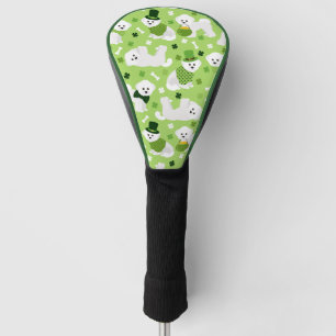 St. Patrick's Day Bichon Frise Golf Head Cover