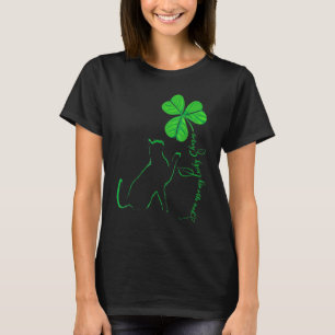 St Patricks Day Black Cat My Lucky Charm Women's T-Shirt
