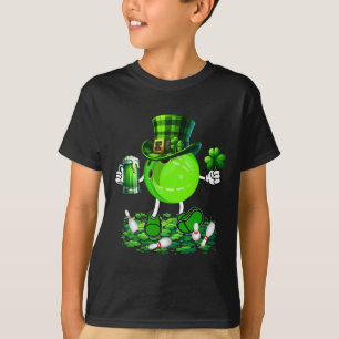 St. Patrick's Day Bowling Drinking Beer Lover Play T-Shirt
