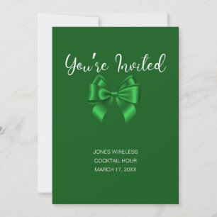 St Patricks Day Business Party  Invitation