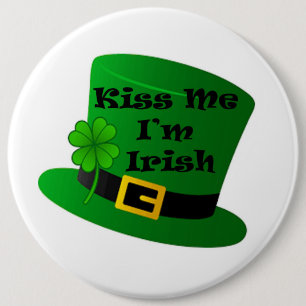 St Patrick's Day Button