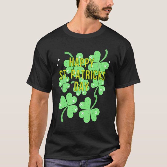 St Patricks Day C Irish Ireland Green T-Shirt (Front)