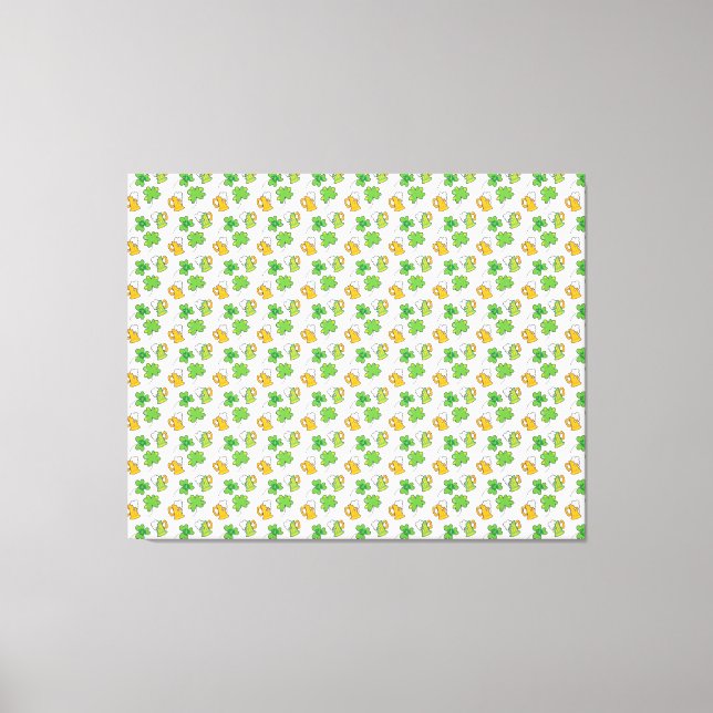 St. Patrick's Day Canvas Print (Front)