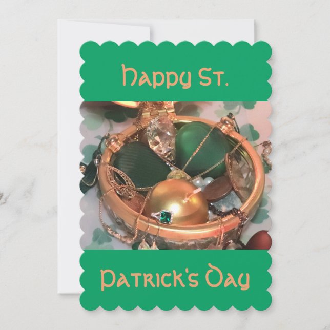 St. Patrick's Day Card  (Front)