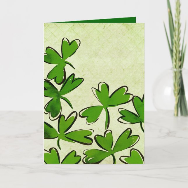 St Patricks Day Card (Front)