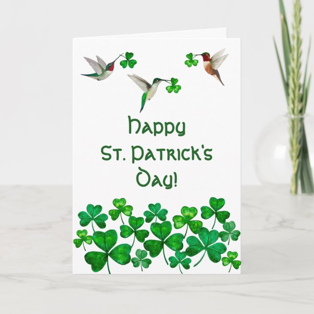 St. Patrick's Day Card (Front)