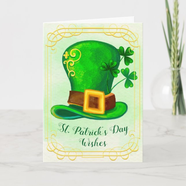 St. Patrick's Day Card (Front)