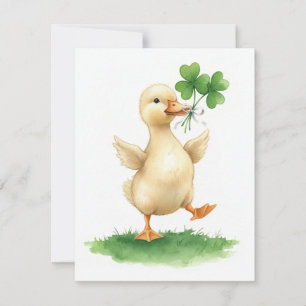 St Patricks Day Card for Kids Cute