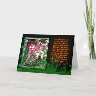 St. Patrick's Day Card With Irish Blessing Photo C