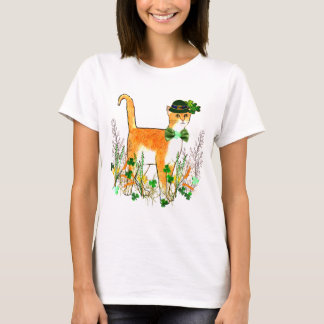 St. Patrick's Day Cat T-Shirt