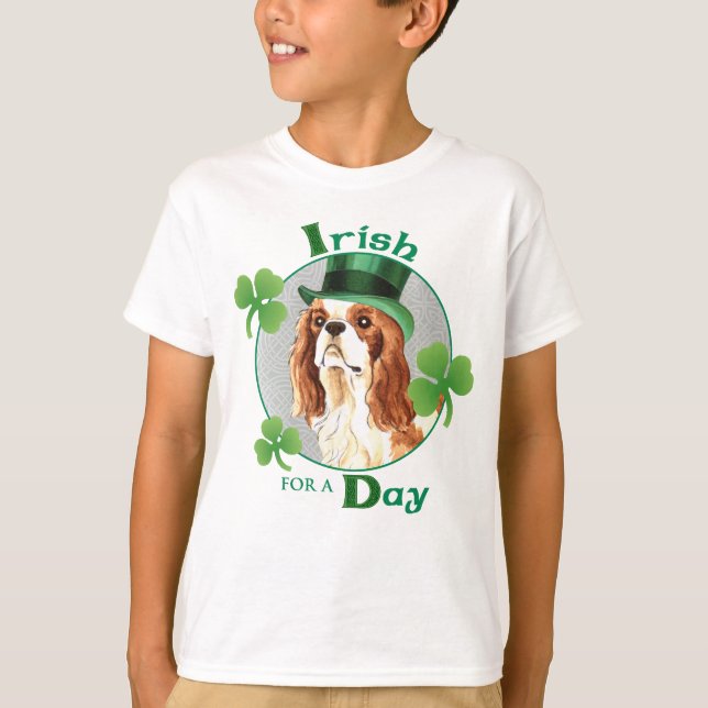 St. Patrick's Day Cavalier T-Shirt (Front)