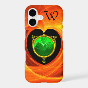 ST PATRICK'S DAY CELTIC HEART,SHAMROCK MONOGRAM