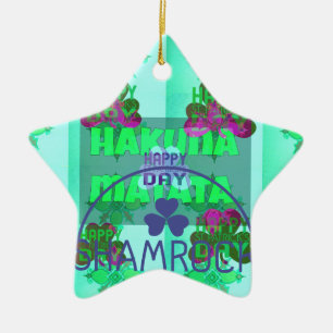 St. Patrick's day Ceramic Tree Decoration