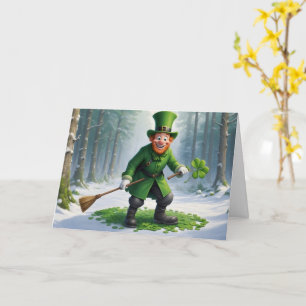 St. Patrick's Day Character Card