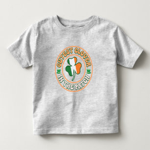 St. Patrick's Day Charm Cutest Clover in the Patch Toddler T-Shirt