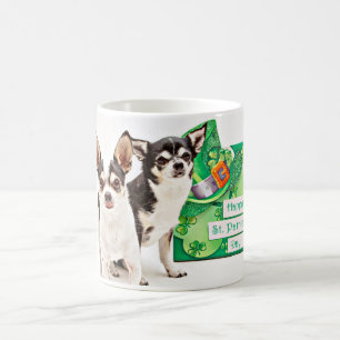 St. Patrick's Day Chihuahua's Coffee Mug