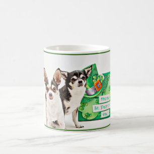 St. Patrick's Day Chihuahua's Coffee Mug