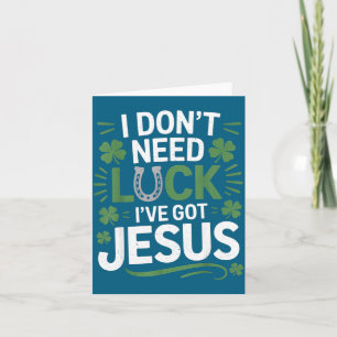 St. Patrick's Day Christian Card