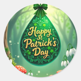 St. Patrick's Day  Classic Round Sticker
