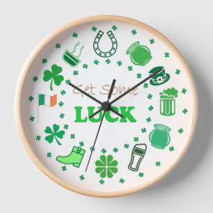 St. Patrick's Day  Clock
