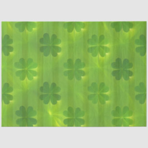 St Patrick's Day Clover 4 Lists Modern Collection Tissue Paper