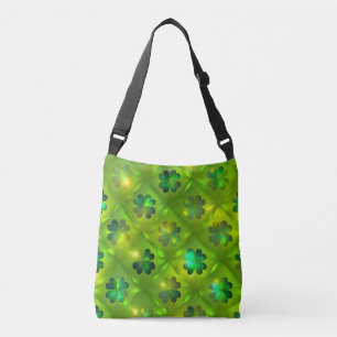 St Patrick's Day Clover 4 Lists Trendy Collection Crossbody Bag
