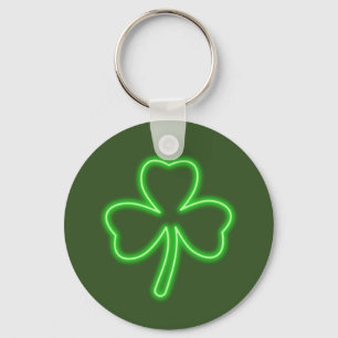 St. Patrick's Day Clover Key Ring