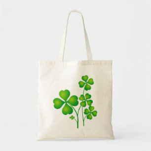 St. Patrick's Day Clover / Shamrocks + your ideas Tote Bag