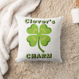 St. Patrick's Day Clover's Charm Cushion