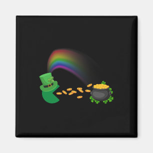 St Patricks Day Clovers Fun Boys Girls Kids Magnet