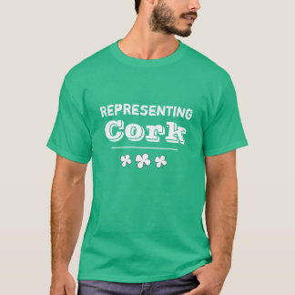 St. Patrick's Day, Co. Cork Men's Green T-Shirt
