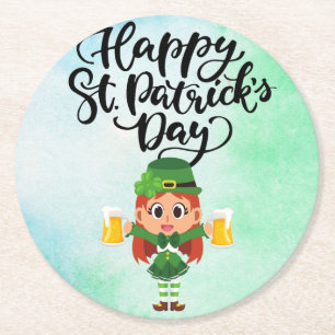 St. Patrick's Day coasters