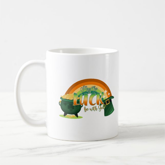 St. Patrick's Day Coffee Mug (Left)