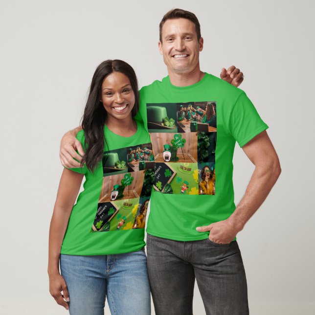 St. Patrick's Day Collage T-Shirt (Unisex)