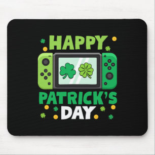 St Patricks Day Controller Video Game Kids Boy Tod Mouse Mat