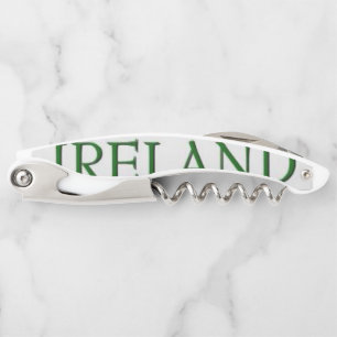 St. Patrick's Day Corkscrew Bottle Opener