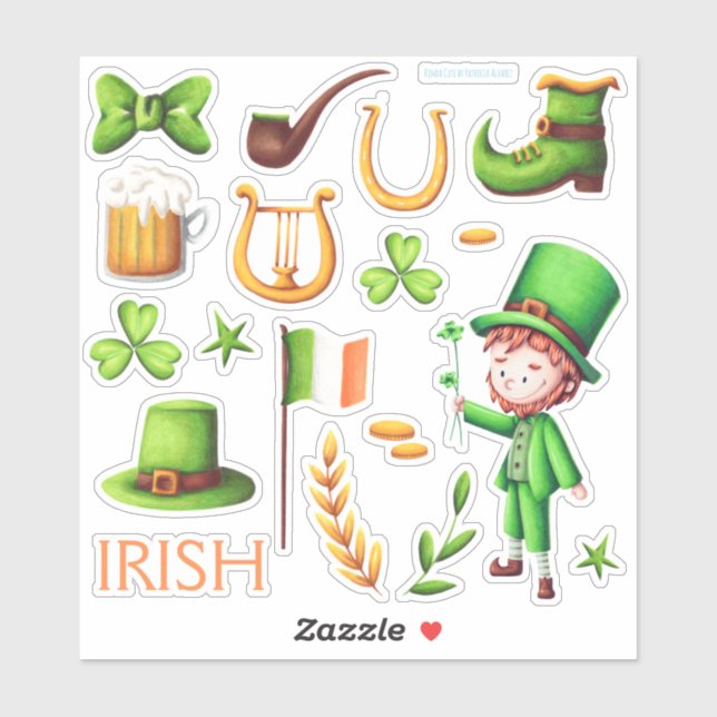 St Patrick's Day Craft Vinyl (Sheet)