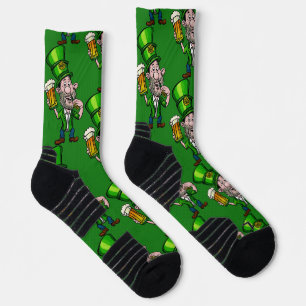 St Patrick's Day Crew Socks